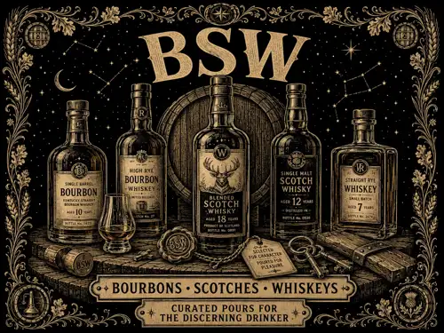 BSW: Bourbon, Scotch, Whiskey Tasting